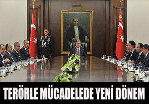 Terörle mücadelede yeni dönem 